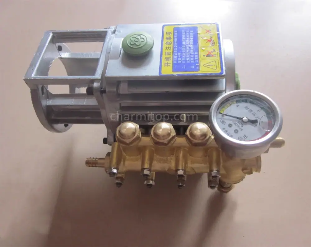 EDM drilling machine high pressure water pump with connecting shaft