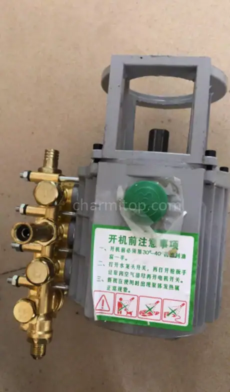 EDM drilling machine high pressure water pump with connecting shaft