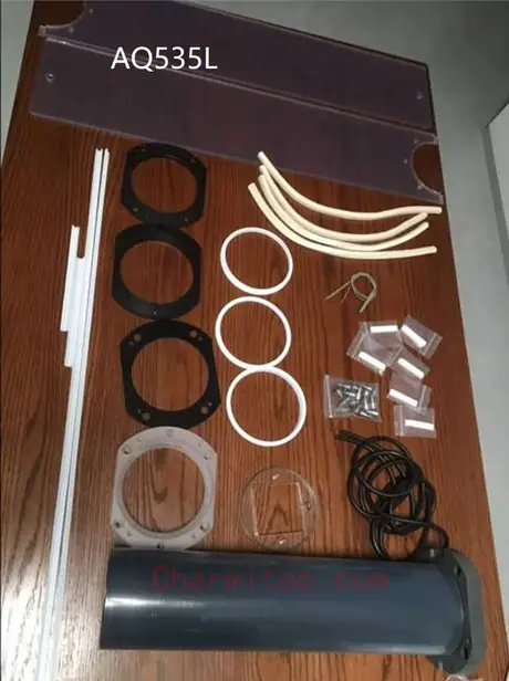 AQ535L Y-axis Sleeve-Film sleeve-pad seal-ring set white strip CF5 bearing sealing parts for sodick edm machine