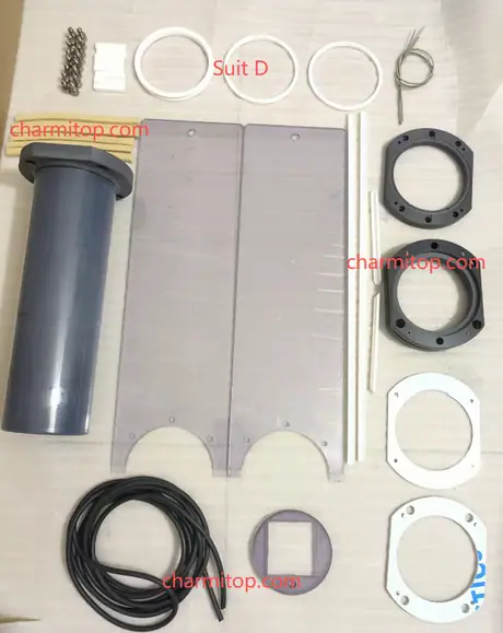 AQ327L Y-axis Sleeve-Film sleeve-pad seal-ring set white strip CF5 bearing sealing parts for Sodick wire cut EDM Machine