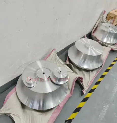 TC4 titanium compressor impeller titanium blades — view 2