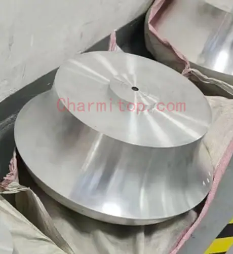 TC4 titanium compressor impeller titanium blades — view 3