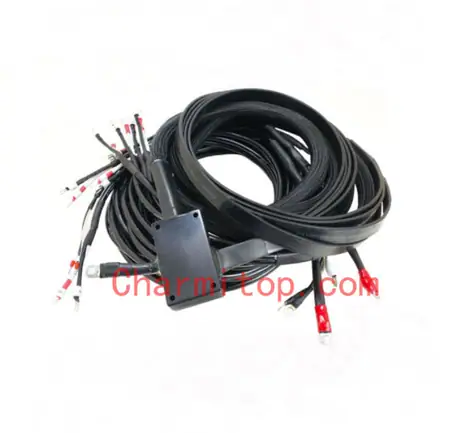 WAX-43L/GX360L/GX530L EDM Cable Upper Lower Head Current Generator Cord Grounding cords silcer coated tin coated for EDM Machine — view 2