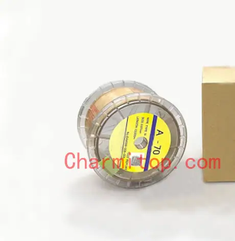 Wire Cut EDM Machine parts High-precision brass wire A-50/A-70 0.05mm (10000m) / 0.07mm (10000m) for Wire Cut EDM Machine — view 3