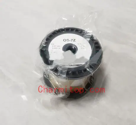 Wire Cut EDM Machine parts Brass wire OS-7Z 0.07mm 1.5kg/roll for Wire Cut EDM Machine