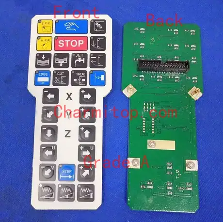 Wire Cut EDM Remote control box Panel 500059777/135011393(135011385/135007990) for Char milles Wire Cut EDM Machine FI240 — view 2