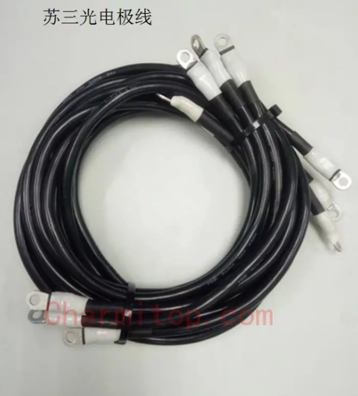 EDM Cable Upper Lower Head Current Generator Cord Grounding cords silcer coated tin coated for SSG Wire-cut EDM
