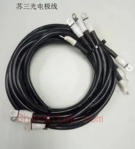 16pcs=1 set EDM Cable Upper Lower Head Current Generator Cord Grounding cords silcer coated tin coated for SSG Wire-cut EDM machine