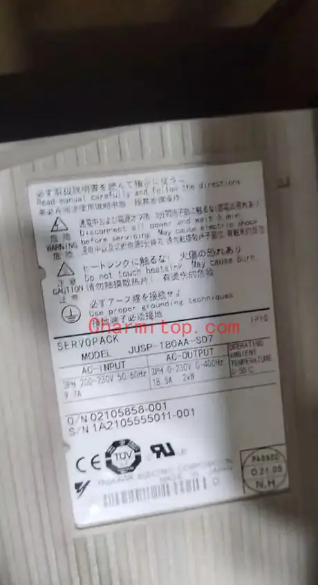 Wire Cut EDM Machine parts JUSP-180AA-SD7 Server (000 version,022version,122 version )for Sodick Wire Cut EDM Machine — view 3