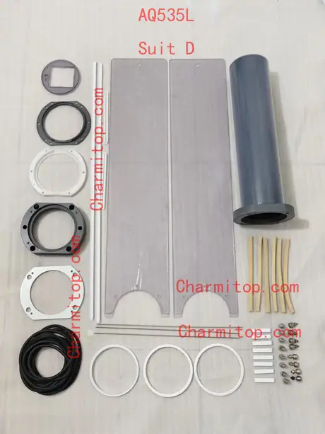 AQ535L Y-axis Sleeve-Film sleeve-pad seal-ring set white strip CF5 bearing sealing parts for sodick edm machine