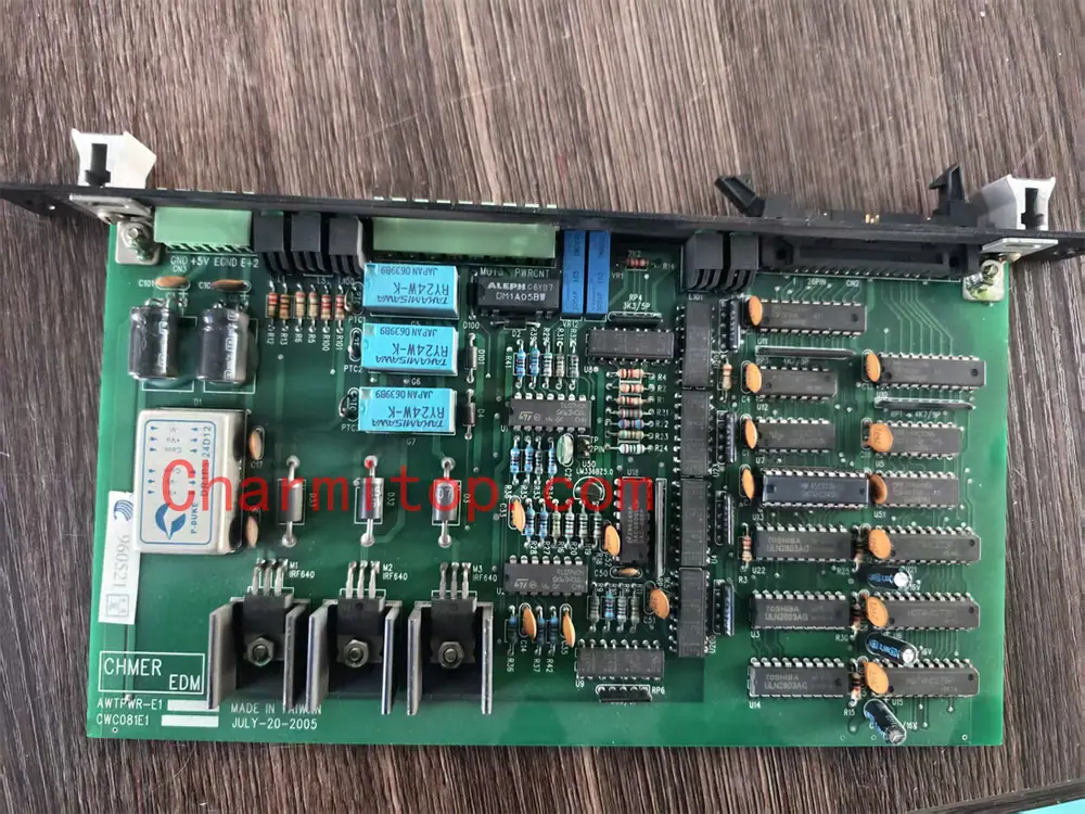 AWTPWR-E1 / CWC081E1 Wire Cut EDM Machine parts circuit board for chmer Wire Cut EDM Machine