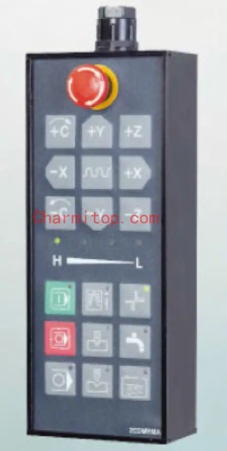 Wire Cut EDM Machine parts remote control box hand control box remote controller for chmer edm Die Sinker EDM CM A43C CNC series — view 2