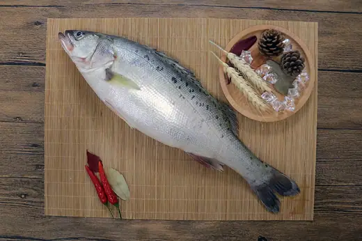 Frozen seabass produced at the CHF Seafood plant in Zhuhai China