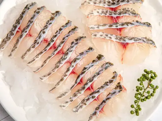 Frozen fish slices for Suan Cai Yu pure and starched - view 1