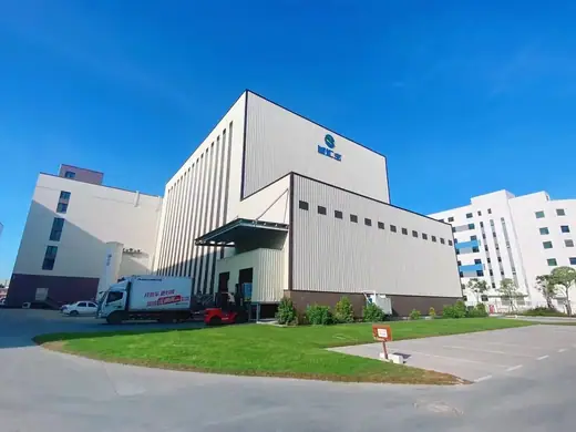 Export loading bays at the CHF Seafood plant in Zhuhai