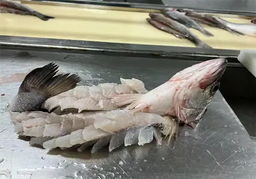 Frozen sweet and sour squirrel fish flower cut and pre fried - view 3