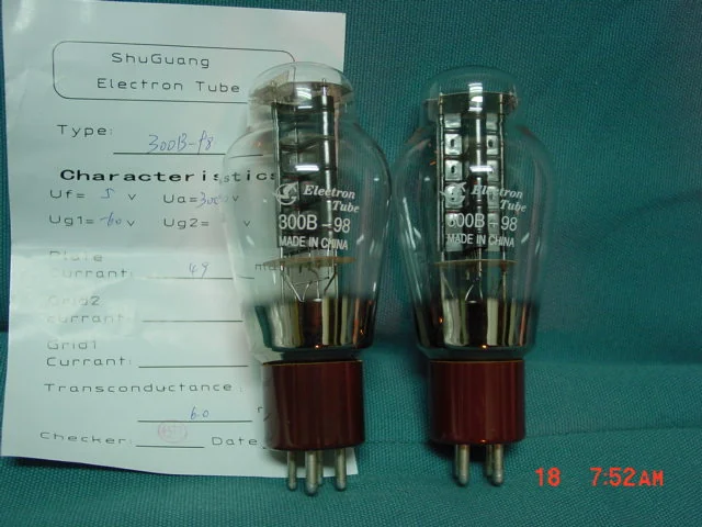 300B Shuguang Electron Tube audio tube supplied by HAN Trade