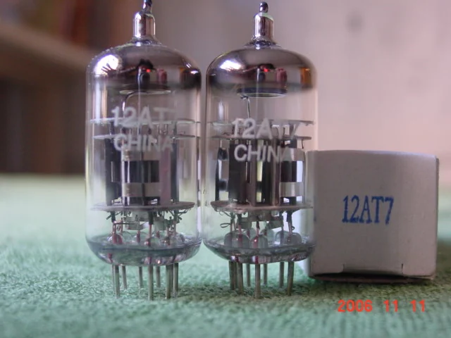 12AT7, ECC81 Shuguang Electron Tube audio tube supplied by HAN Trade