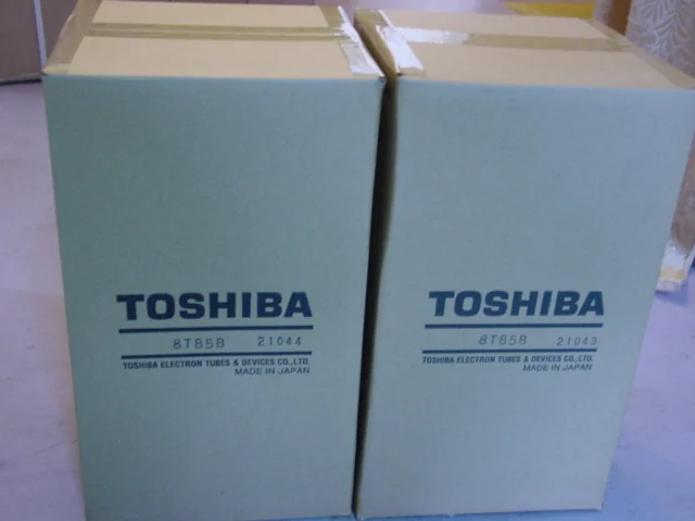 Toshiba 8T85B industrial transmitting tube supplied by HAN Trade