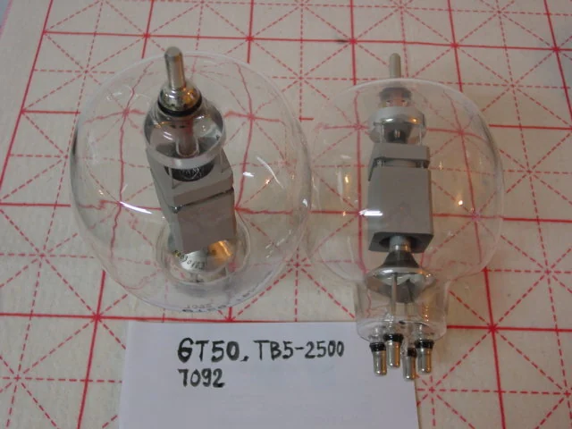 TB5-2500 7092 6T50 power grid triode supplied by HAN Trade