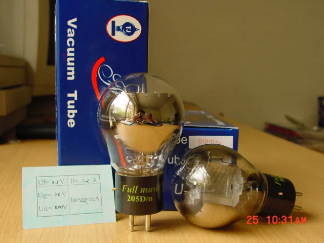 Full Music 205D/n audio tube supplied by HAN Trade