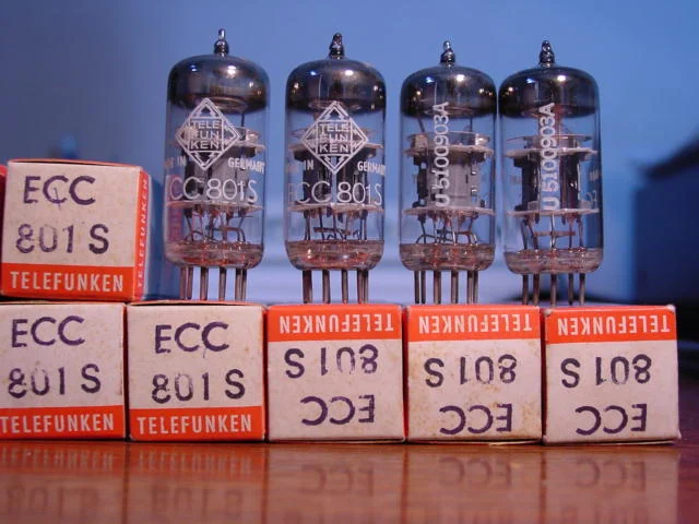 ECC801S Telefunken audio tube supplied by HAN Trade