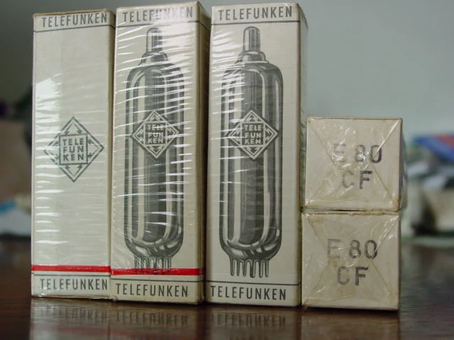 E80CF Telefunken audio tube supplied by HAN Trade