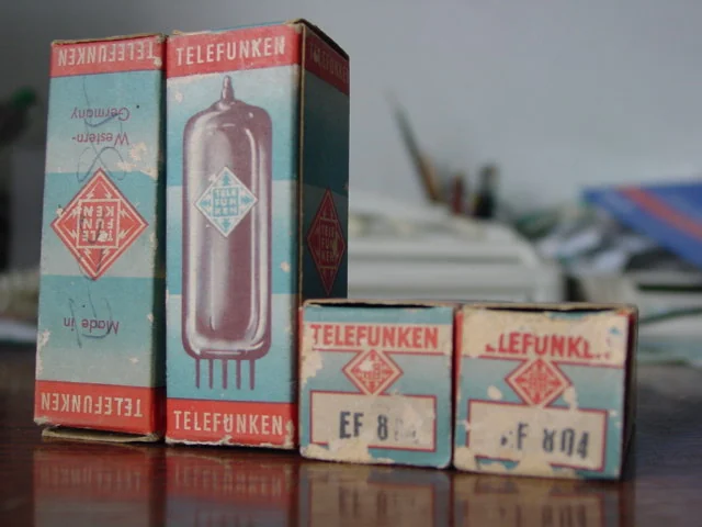 EF804 Telefunken audio tube supplied by HAN Trade
