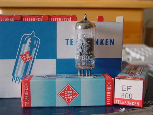 EF800 Telefunken audio tube supplied by HAN Trade
