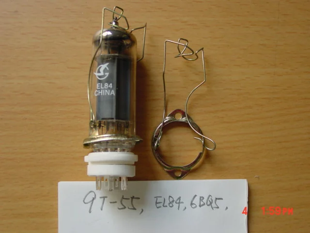 Sockets 9T-55 tube socket supplied by HAN Trade