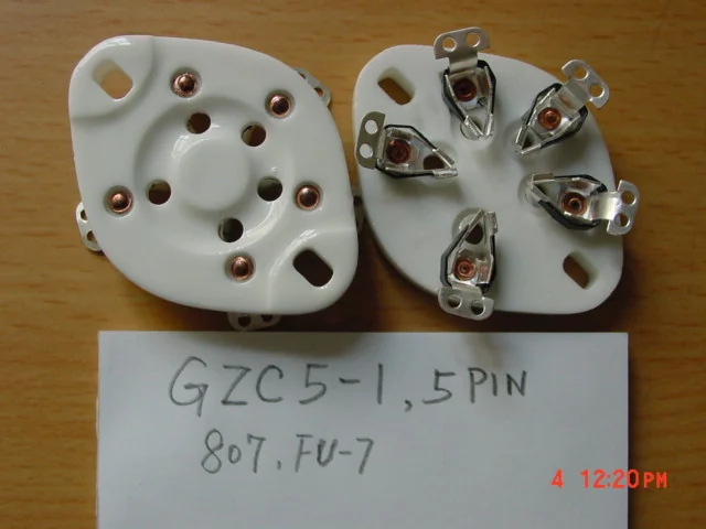 807 FU7 GZC5-1 tube socket supplied by HAN Trade