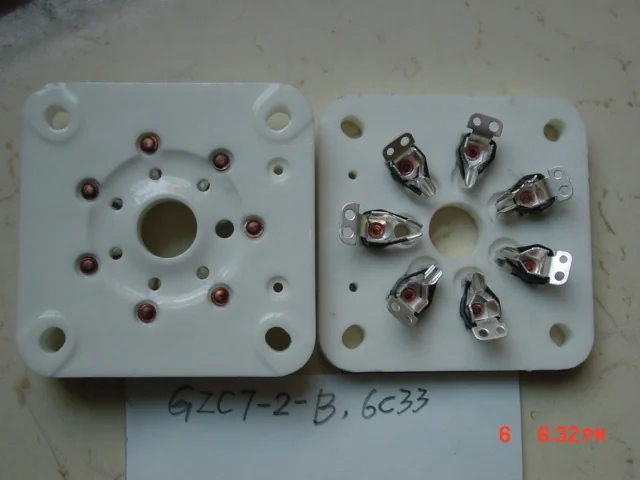 GZC7-2-B 7-Pin Sockets tube socket supplied by HAN Trade