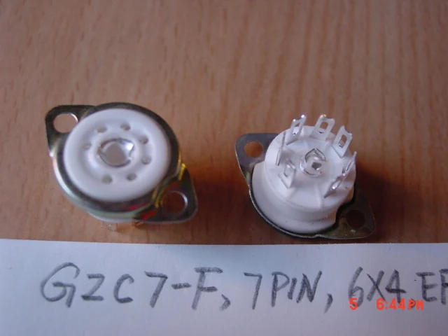 7-Pin Sockets tube socket supplied by HAN Trade