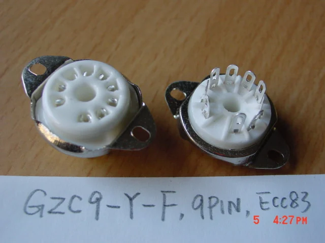9-Pin Sockets tube socket supplied by HAN Trade