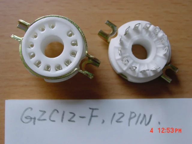 12-Pin Sockets tube socket supplied by HAN Trade