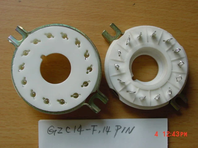 14-Pin Sockets tube socket supplied by HAN Trade