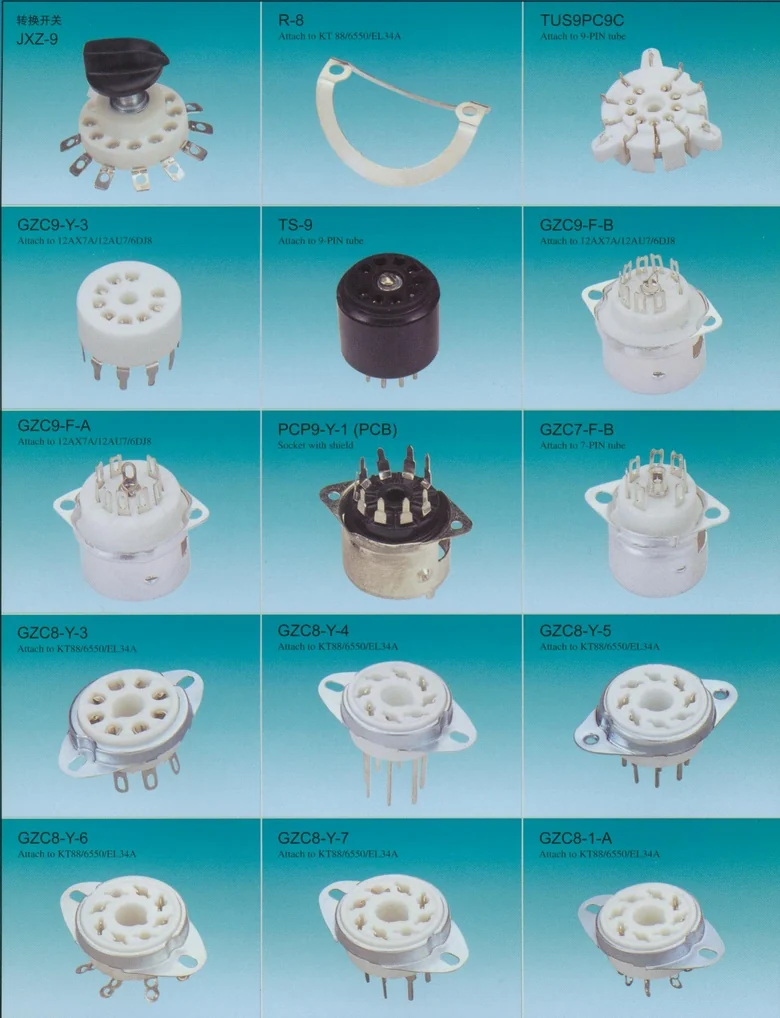 Sockets tube socket supplied by HAN Trade