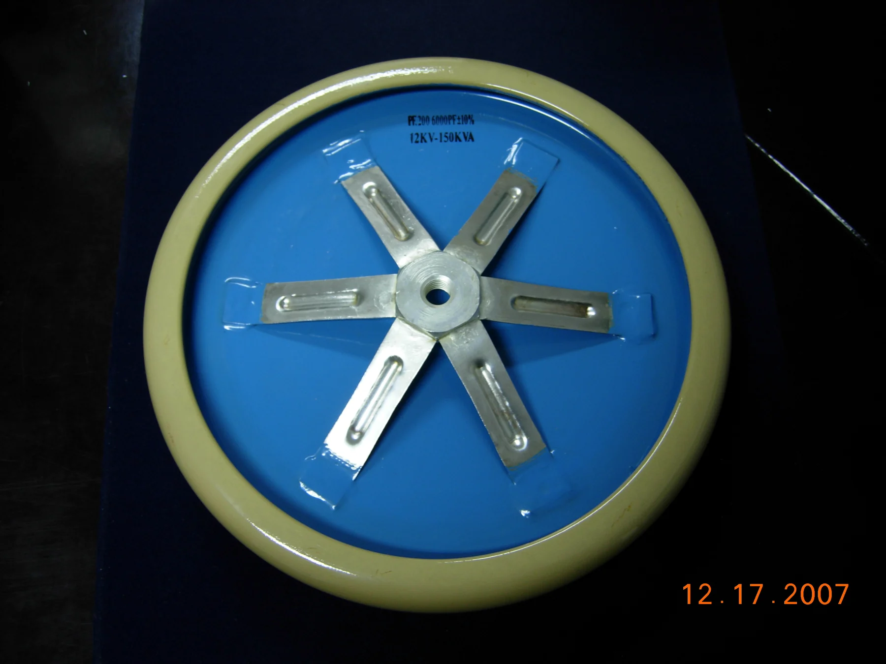 PE-6000PF high voltage ceramic capacitor supplied by HAN Trade
