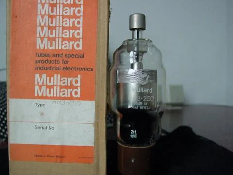 RR3-250-MU audio tube supplied by HAN Trade