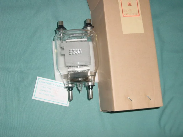 833A audio tube supplied by HAN Trade