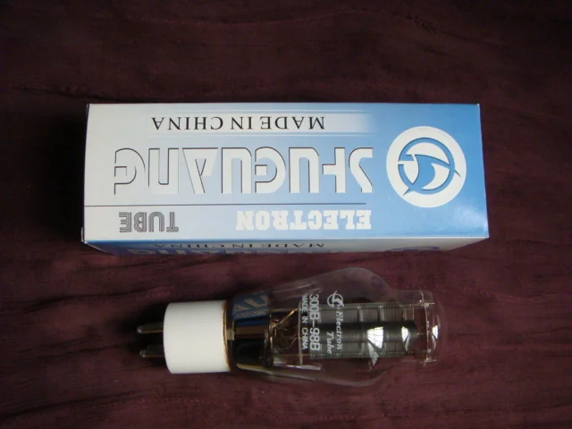 Shuguang 300B-98B audio tube supplied by HAN Trade
