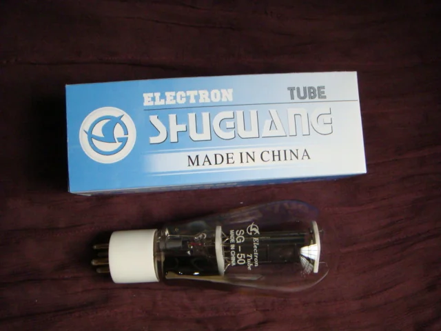 Shuguang SG-50 audio tube supplied by HAN Trade