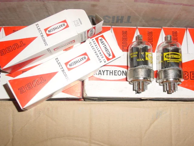 6146B Raytheon audio tube supplied by HAN Trade