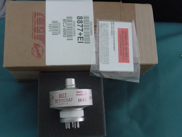 Eimac 3CX1500A7 power grid triode supplied by HAN Trade