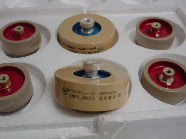 CCG81-2 300P high voltage ceramic capacitor supplied by HAN Trade
