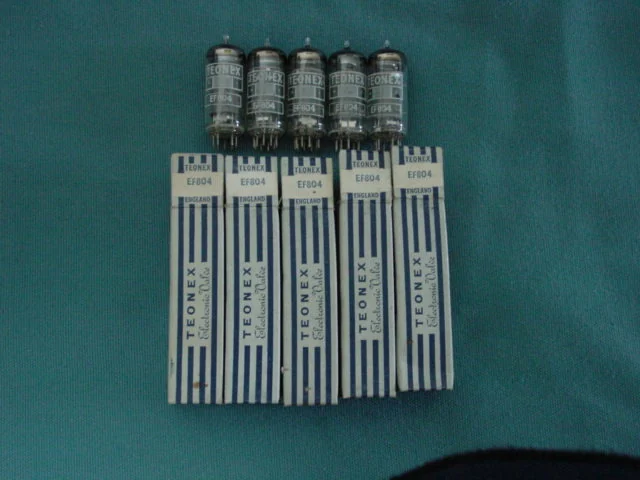 EF804 Teonex audio tube supplied by HAN Trade