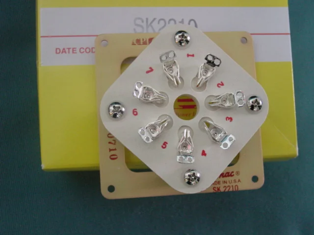 SK2210 Eimac tube socket supplied by HAN Trade