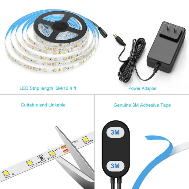 12V 2835SMD 60P LED Strip light detail 1