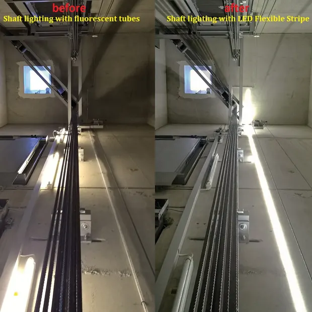 Fluorescent LED strip Lights detail 7