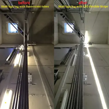 Fluorescent LED strip Lights view 8